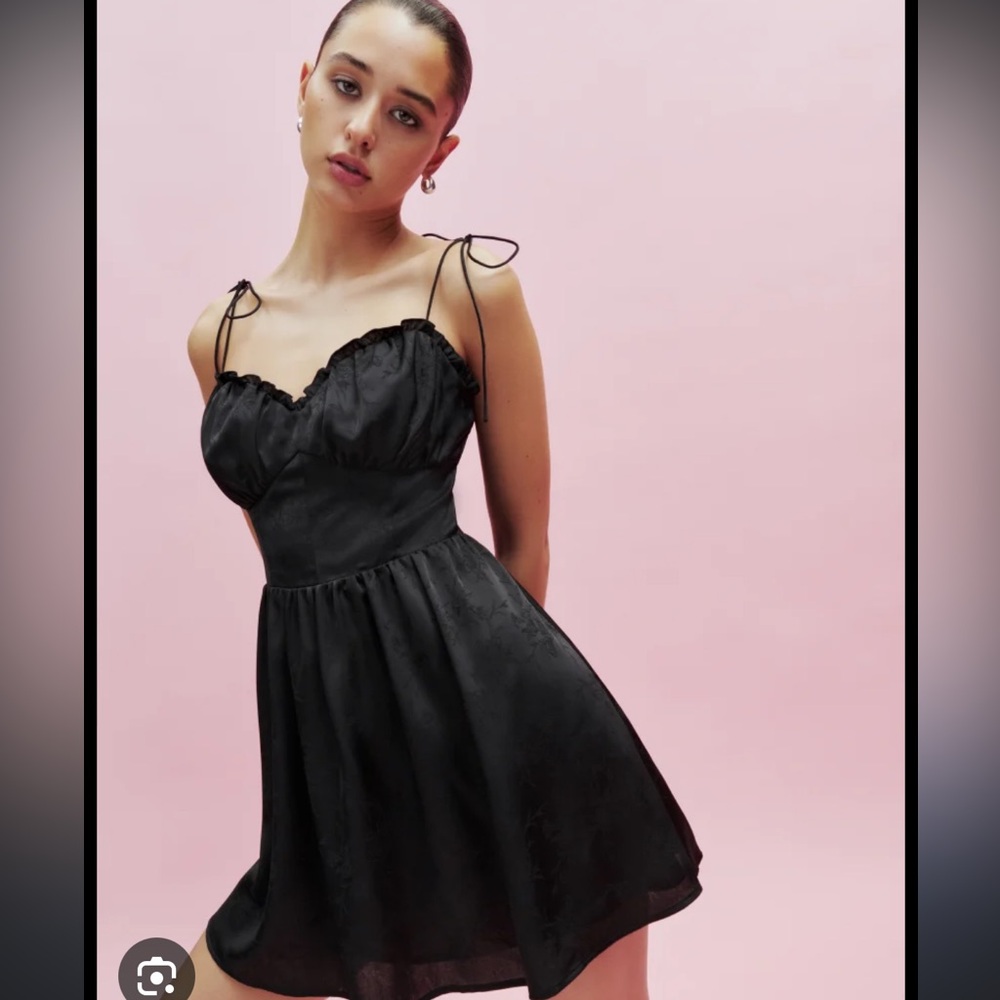 Reformation Austine Floral Jacquard Minidress